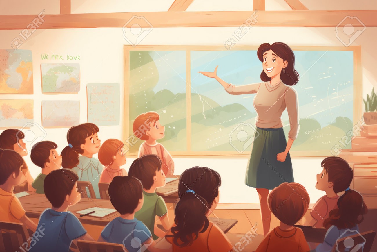 Diverse students engaged in vibrant classroom learning